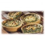 Quiche Spinach Feta 法式芝士莧菜蛋批 Family Sized 1/Tray x 9Pcs HALAL Frozen Savoury Product From Australia